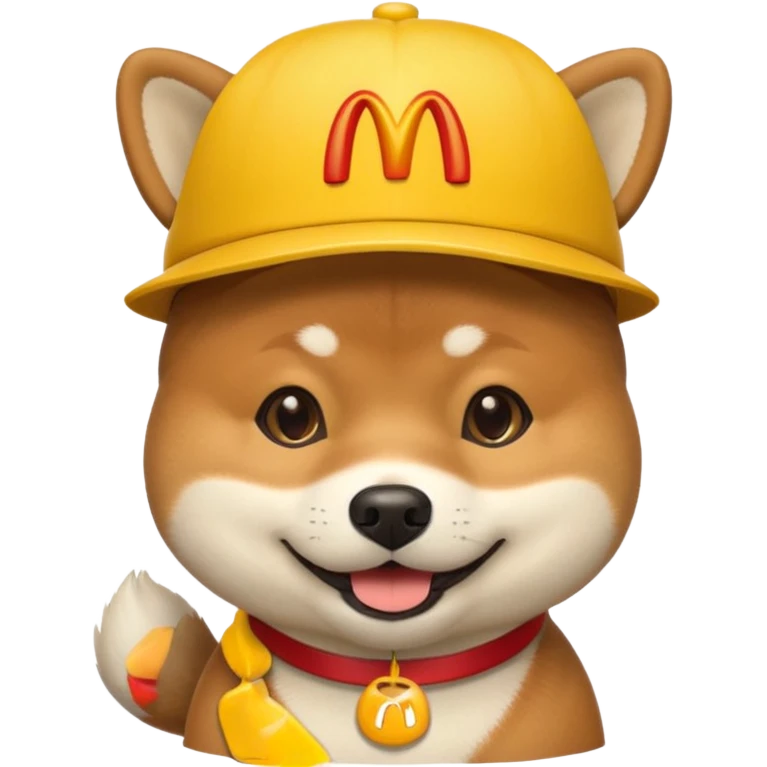 Shiba Jasper McDonald's emoji