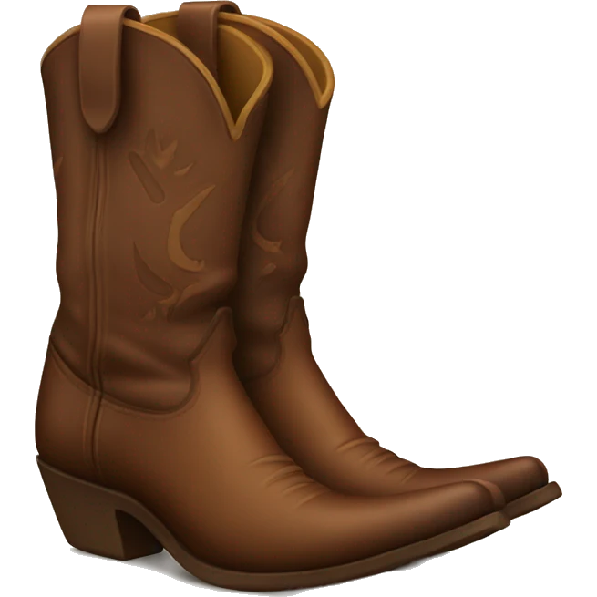 cowboy boots emoji