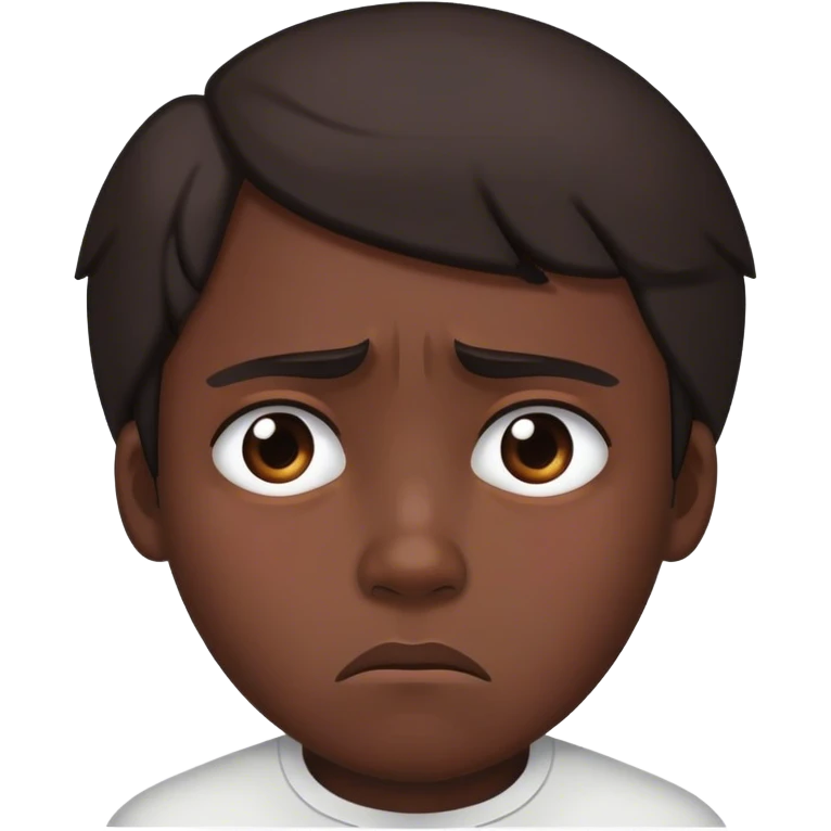 Upset sad smh emoji