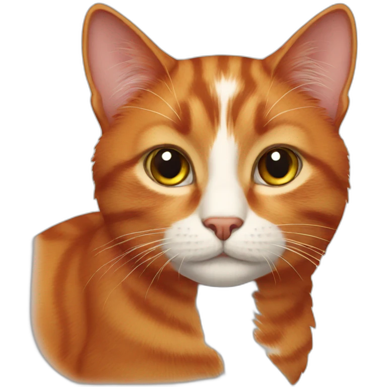 red head cat emoji