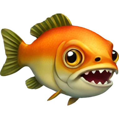 Piranha emoji