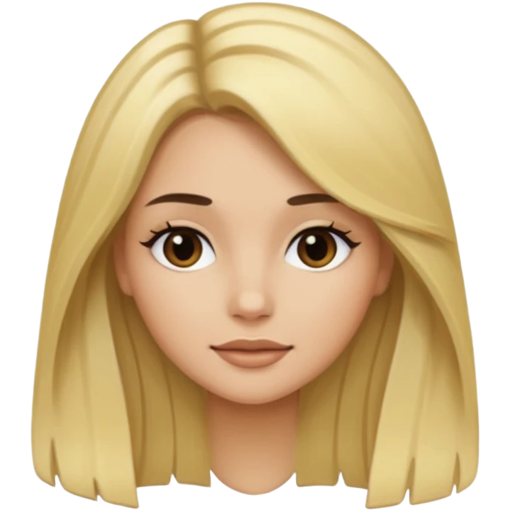 Tipos de rubio en mujer  con californianas cabello en de negro a rubio emoji