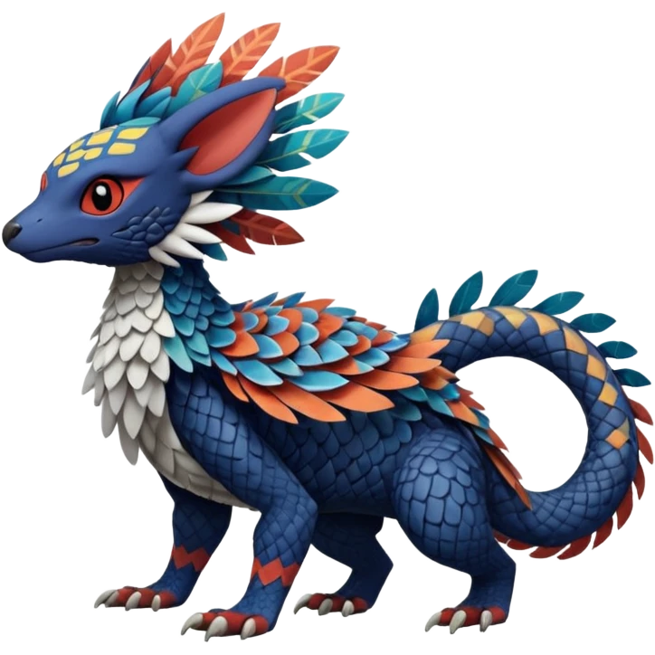  exotic Fakémon-Pokémon-Trico-Nargacuga-Vernid-creature emoji