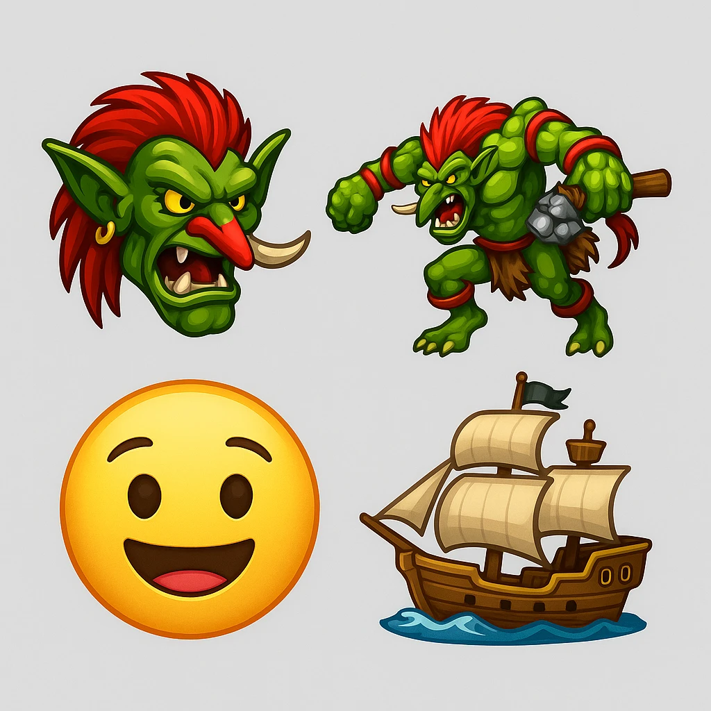 pirate ship emoji