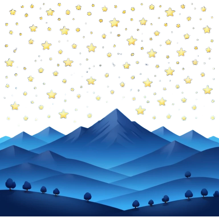 Starry sky  emoji
