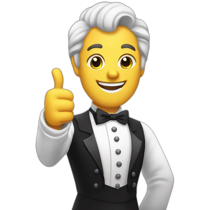 opera singer thumbs up emoji