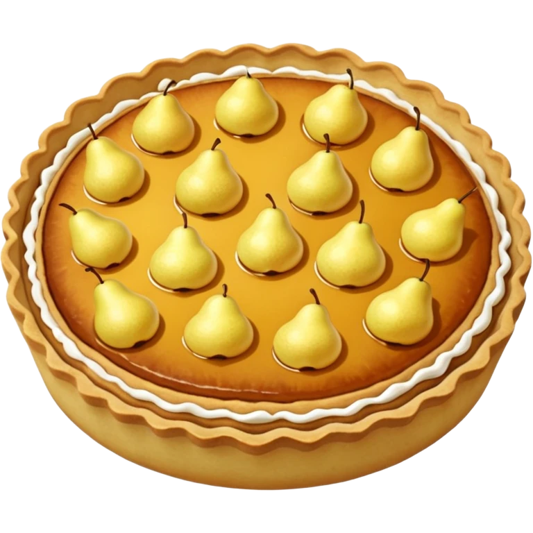 une tarte aux poire emoji