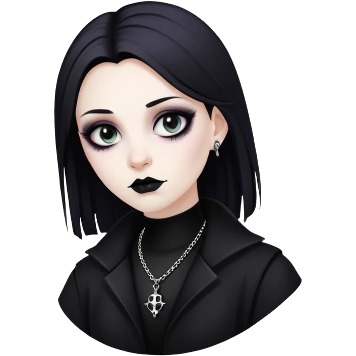 Goth  emoji