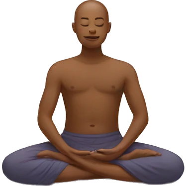 Meditation  emoji