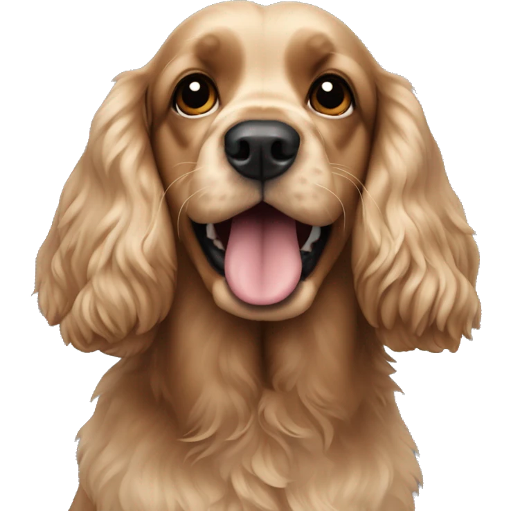 cocker spaniel emoji