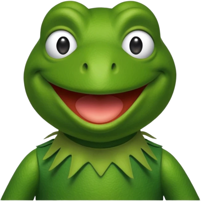 Kermit the frog emoji
