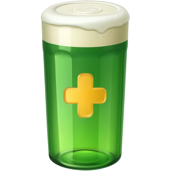 green beer toy emoji
