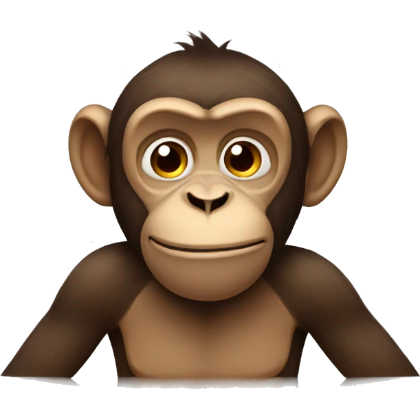 exhausted monkey emoji