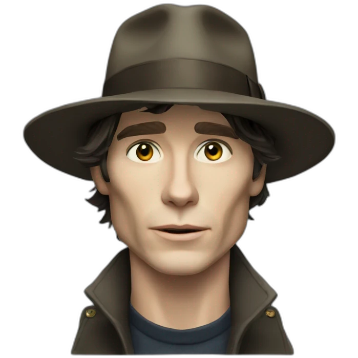 Cillian Murphy in hat emoji