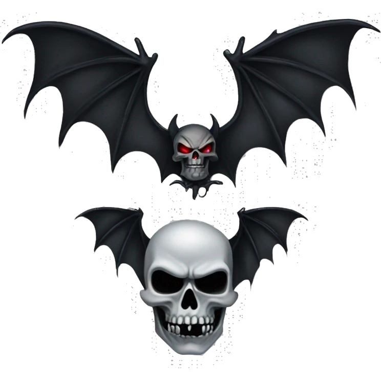 Avenged sevenfold deathbat emoji
