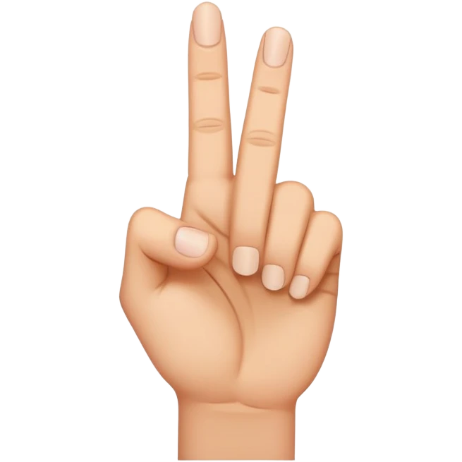 sticking up the middle finger  emoji