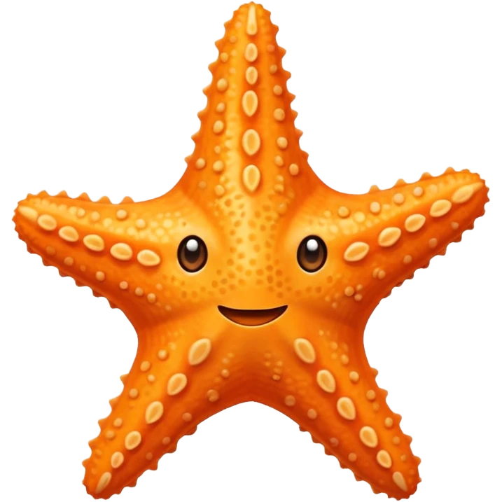 A starfish without too many details an emoji