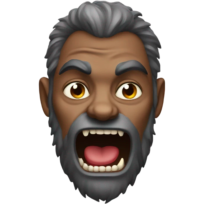 Werewolf emoji