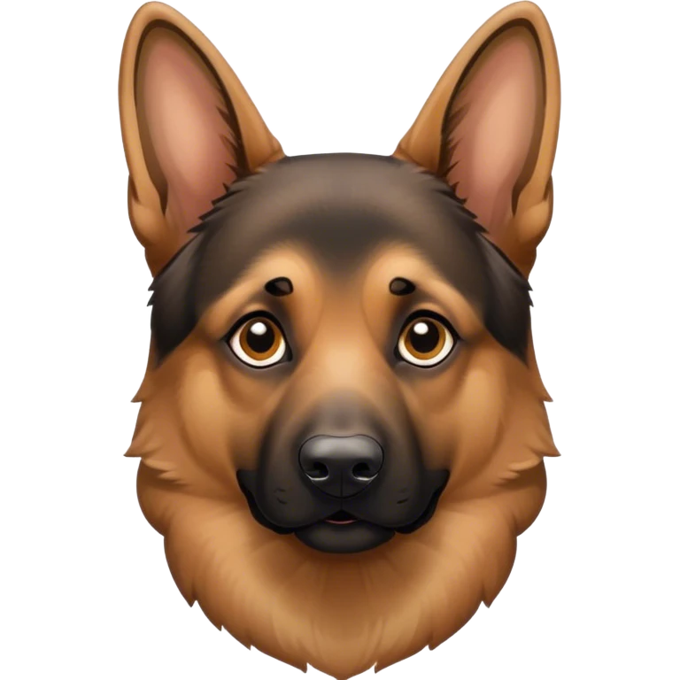 German shepherd  emoji