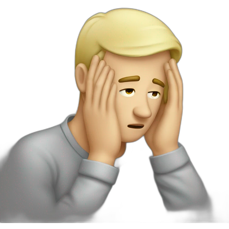 facepalm emoji