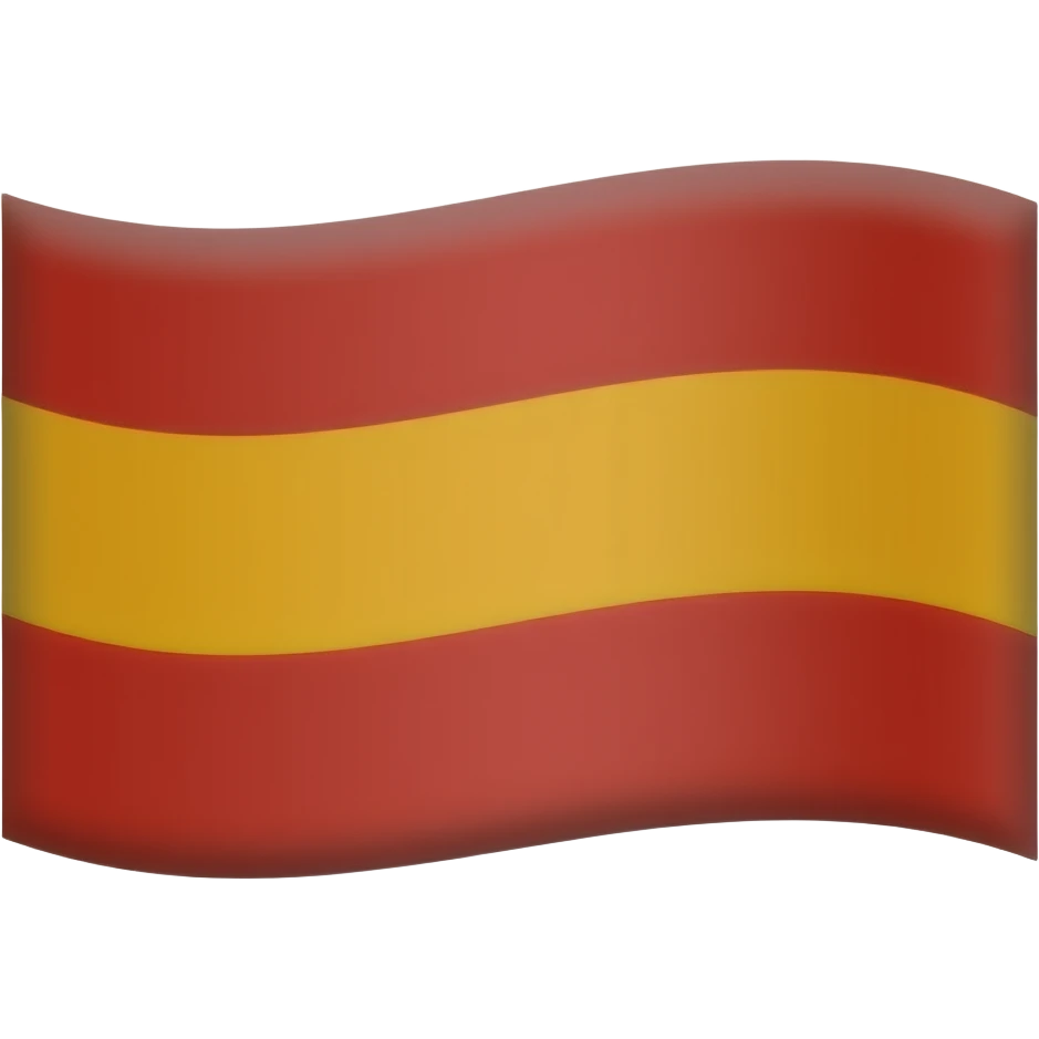 Flag Orange stripes red emoji