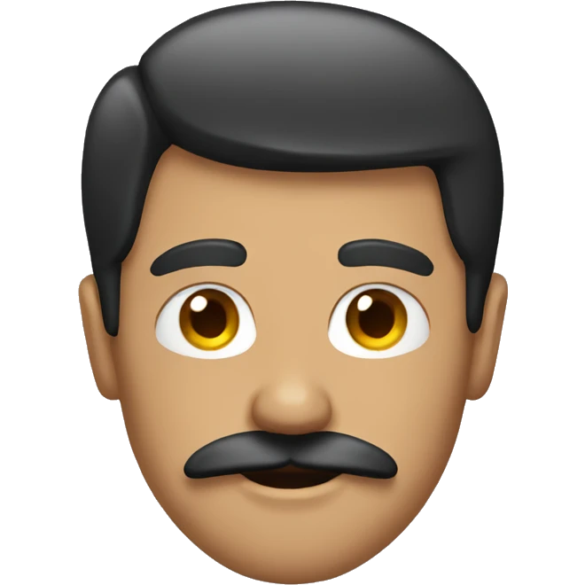 A man with a mustache  emoji