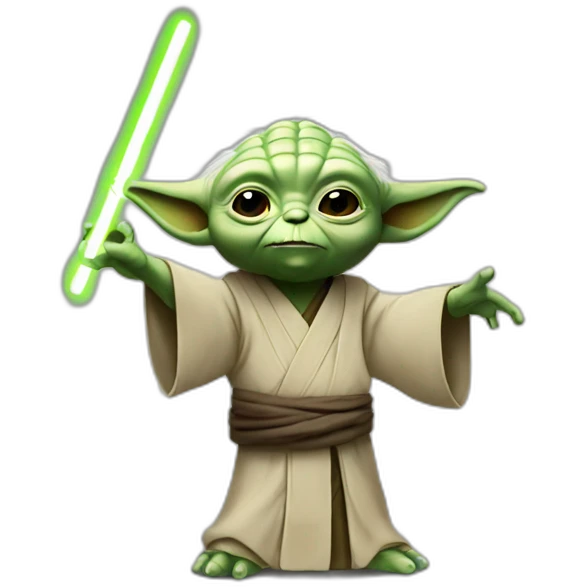 Yoda-cheering emoji