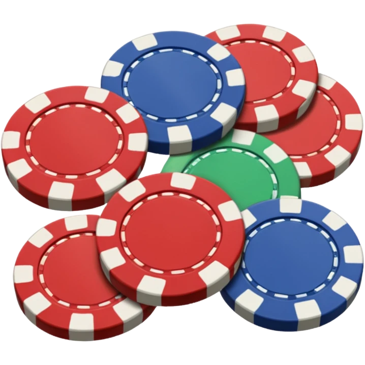 poker chips emoji
