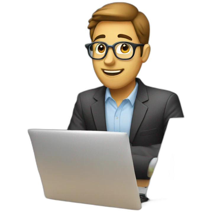A coordinator searching for people to join his group emoji