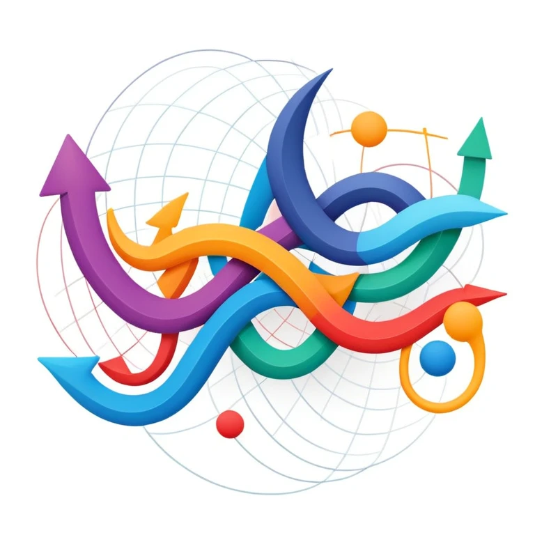 Logistic map bifurcation diagram showing mathematical chaos emoji