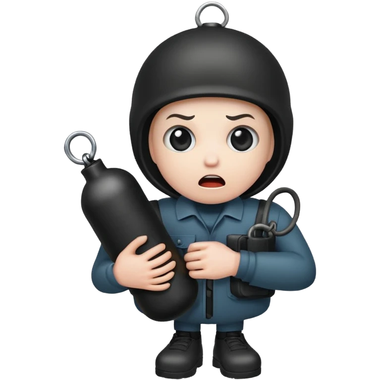 Bomb strapped to me emoji