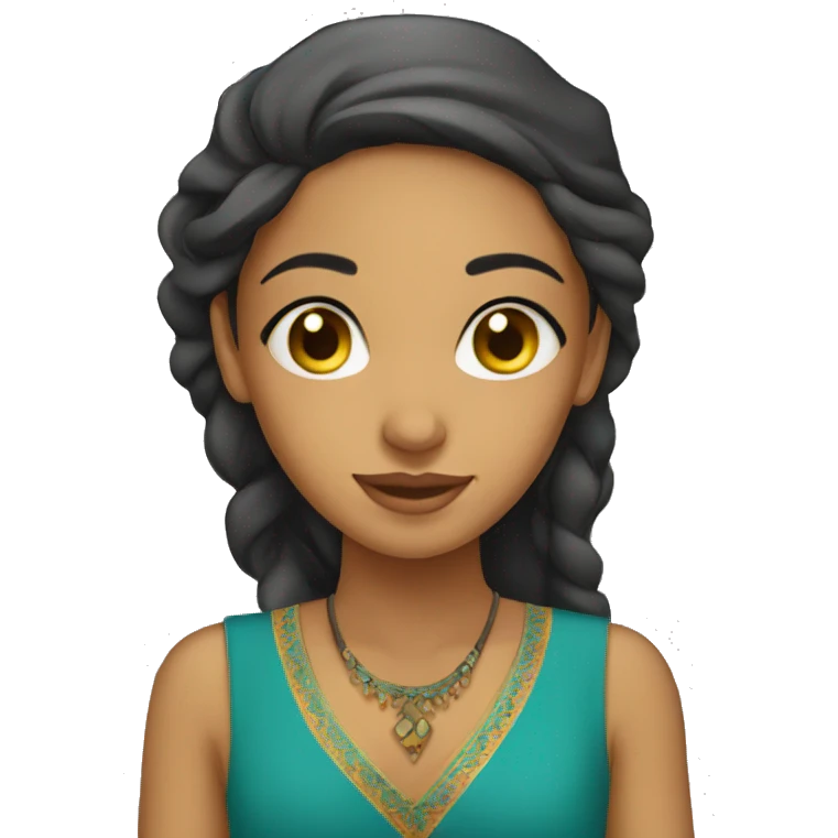Moroccan girl  emoji