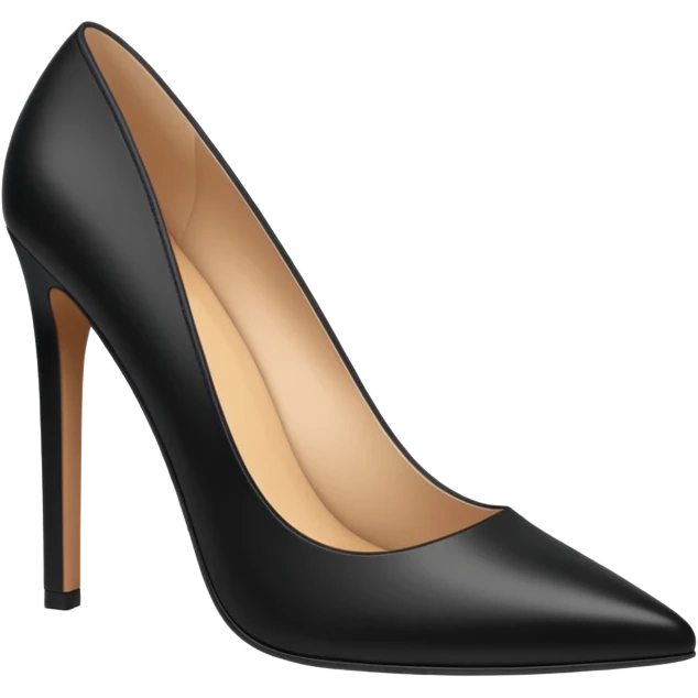 Black office pumps emoji