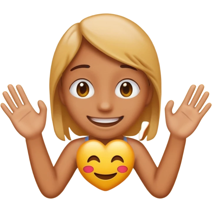 Emoji guy with hands on girl vagina emoji
