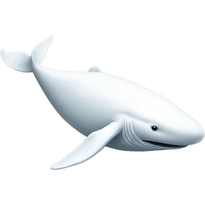 white whale , underside emoji