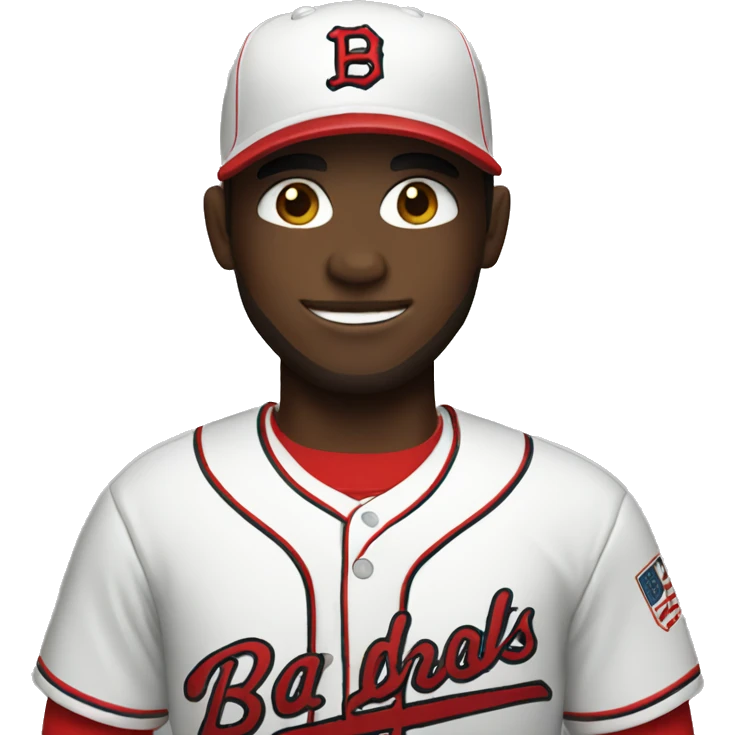 white skinned baseball player emoji