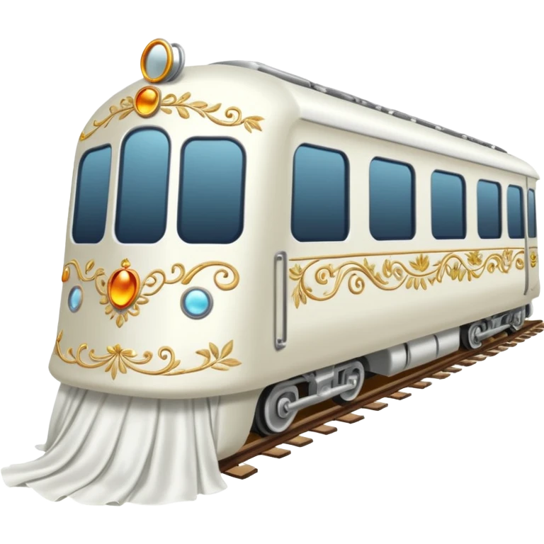 Wedding train emoji