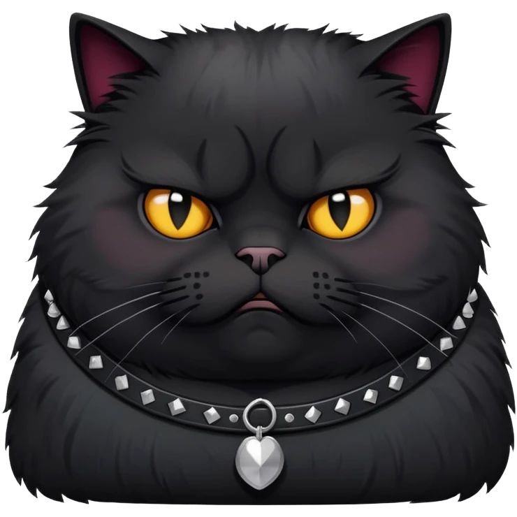 Emo fat cat emoji