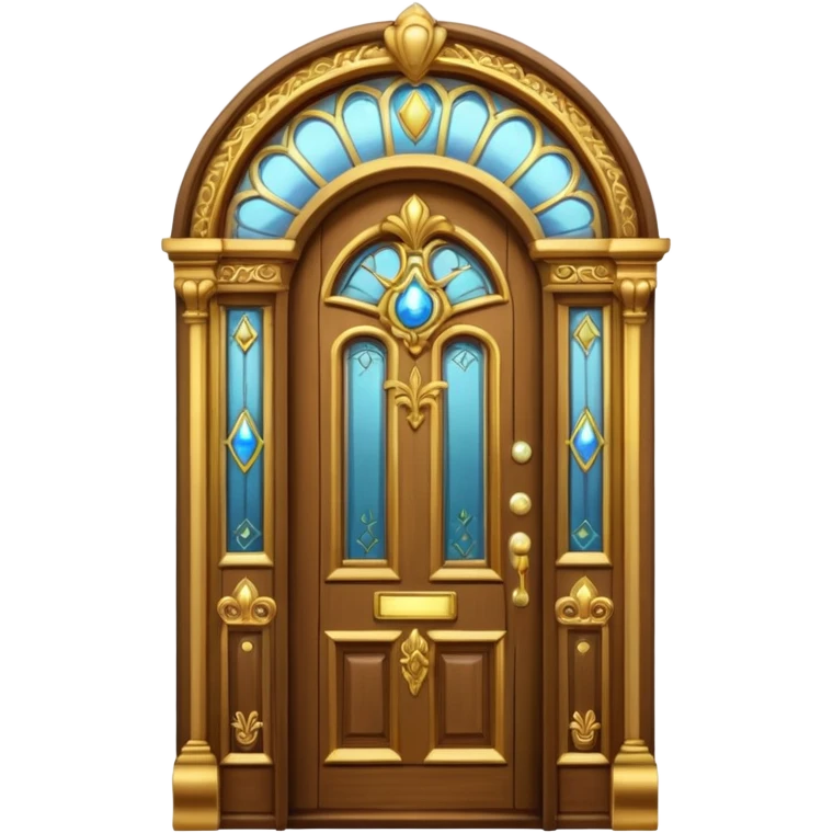 Magical edwardian door emoji