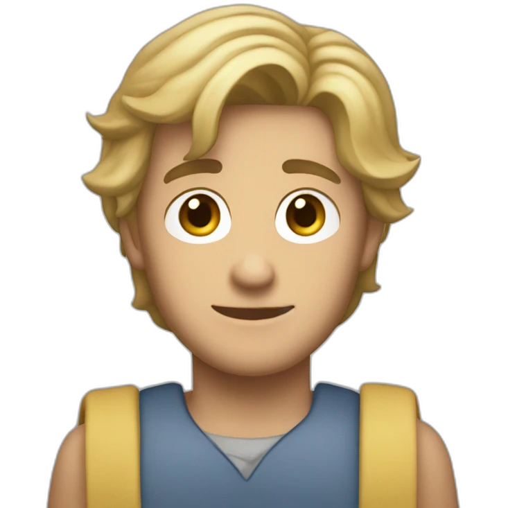 Tristan embrasse nolan emoji