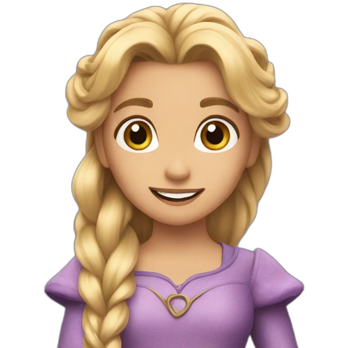 Raiponce emoji
