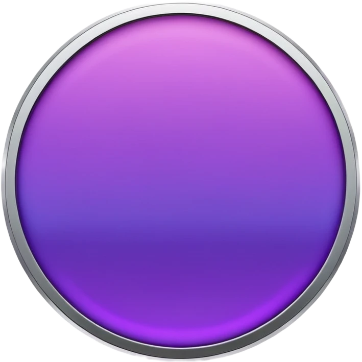 Purple modern Gradient coin emoji