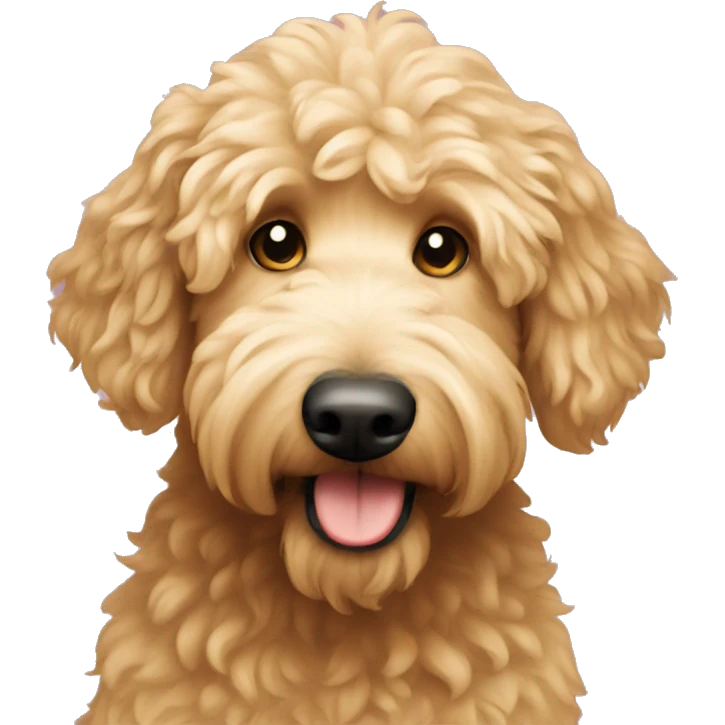 Golden doodle  emoji