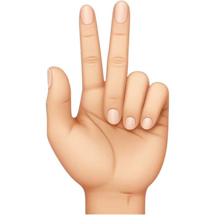 Middle finger emoji