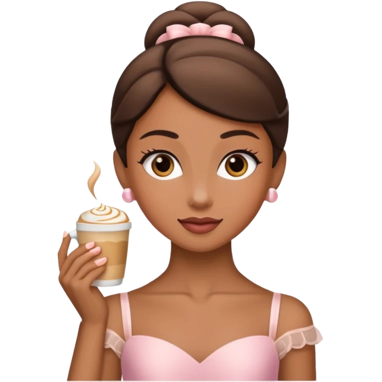 Balerina cappuccina emoji