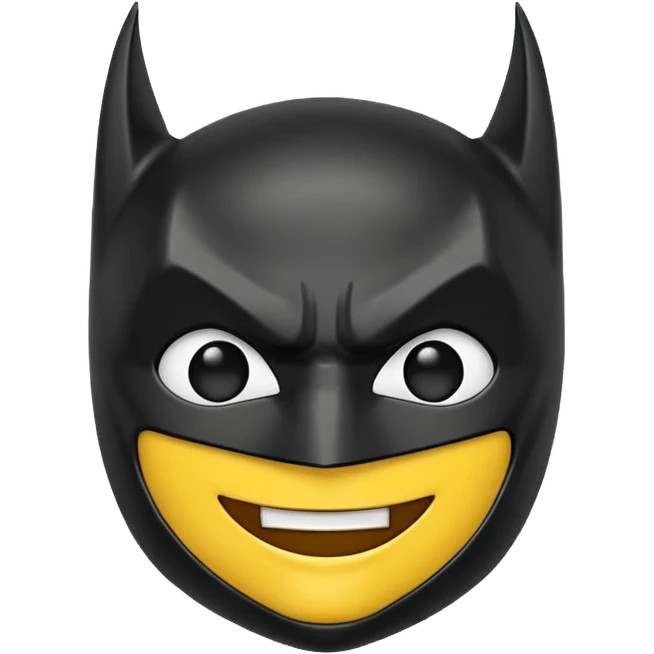 Batman themed emoji emoji