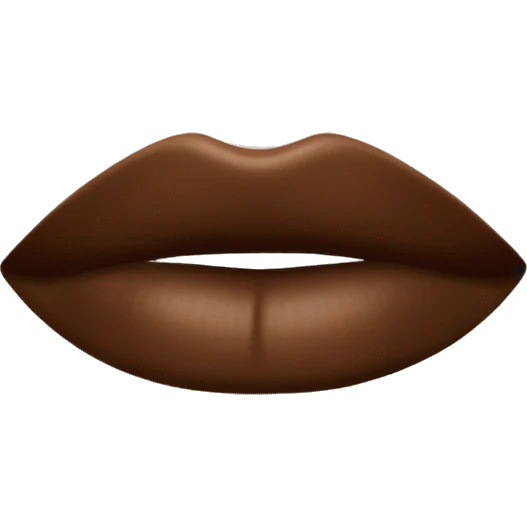 Brown lipgloss  emoji