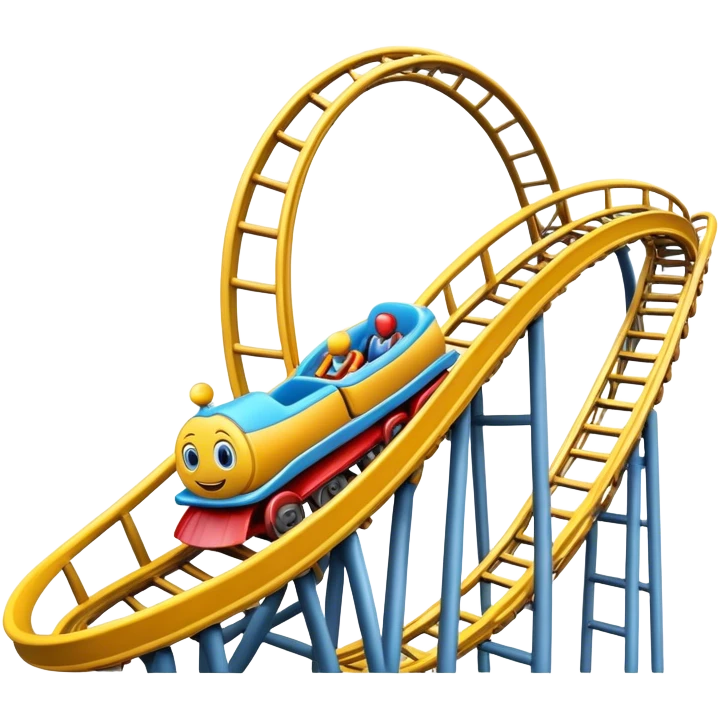 Roller coaster  emoji
