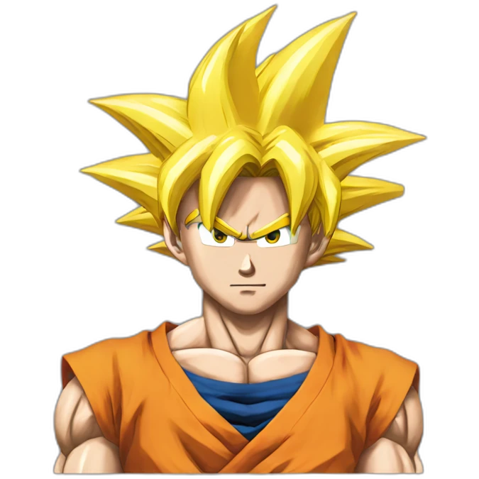 goku super sayan emoji