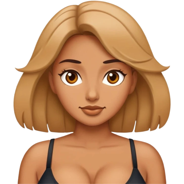 Milf with big boobs emoji